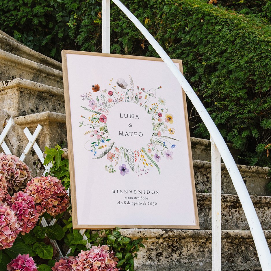Carteles de boda