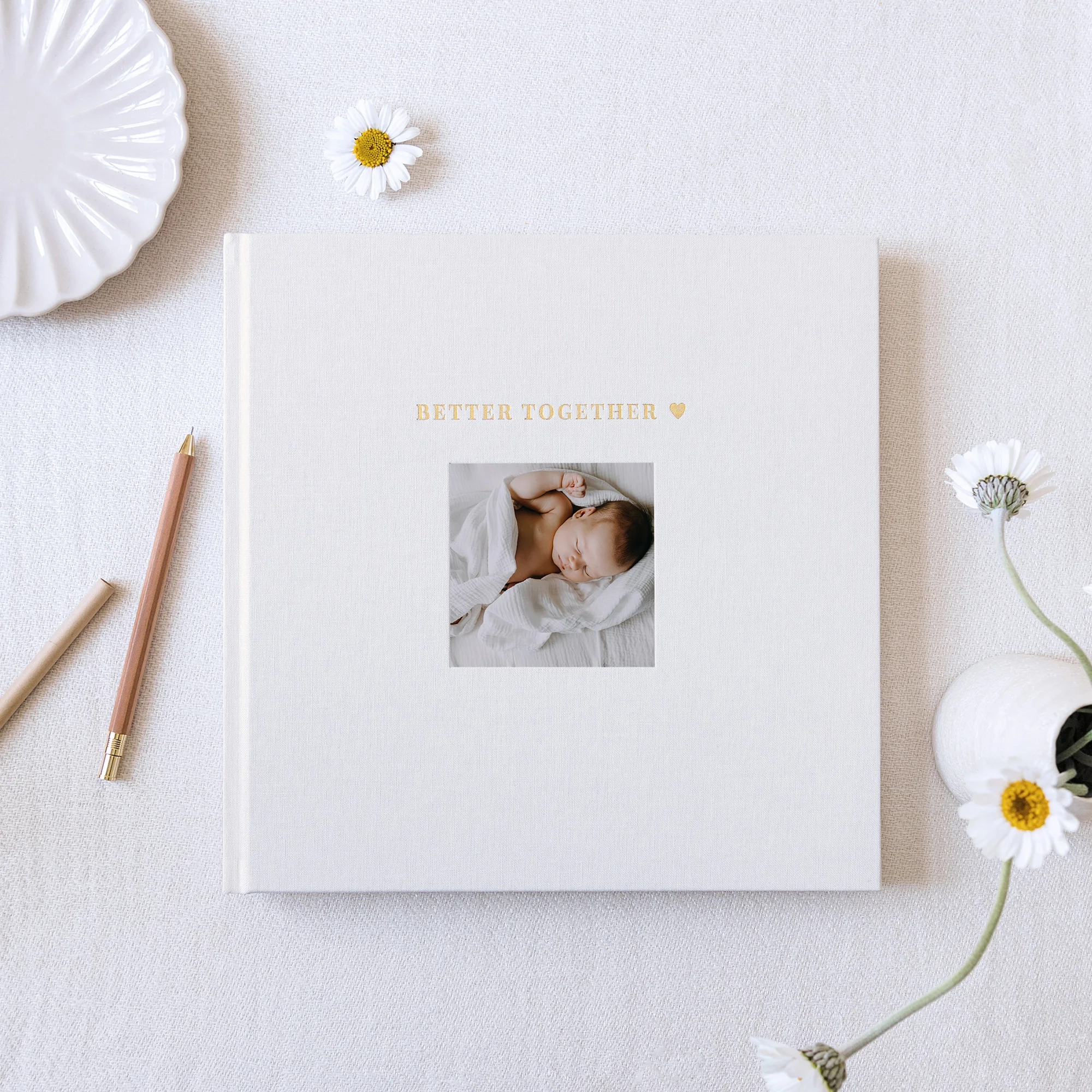 Libro de firmas bautizo