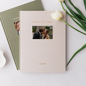 Álbum de fotos de tela