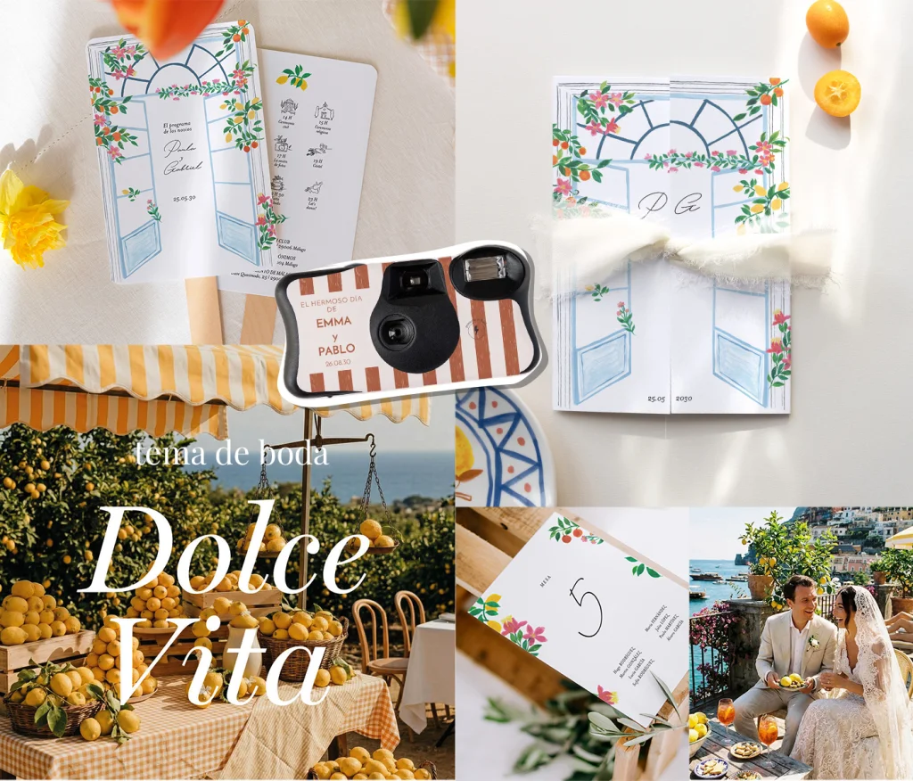 Una boda dolce vita