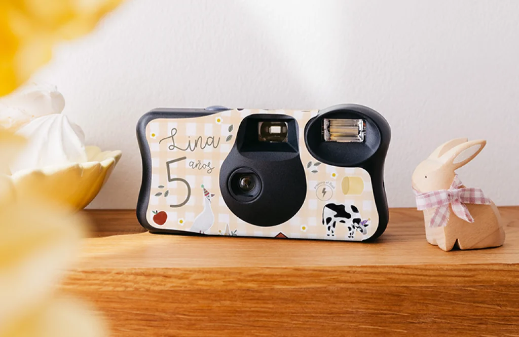 La cámara de fotos de cumpleaños