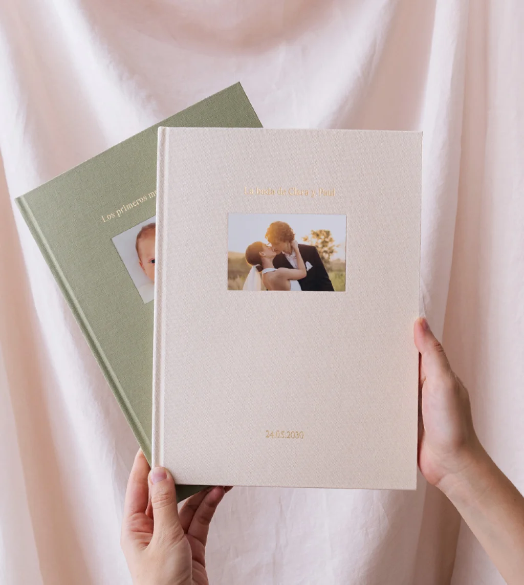 Álbum de fotos de tela