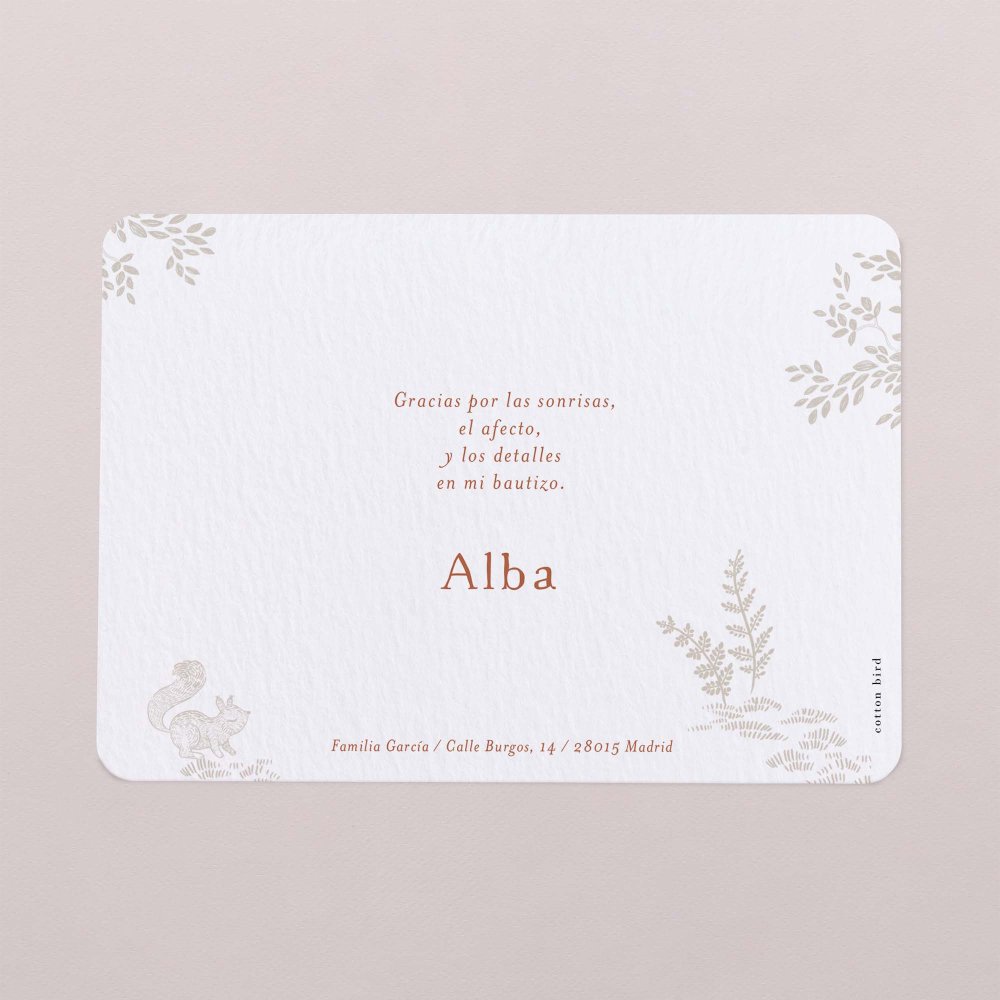 Bosque dormido - Rosa