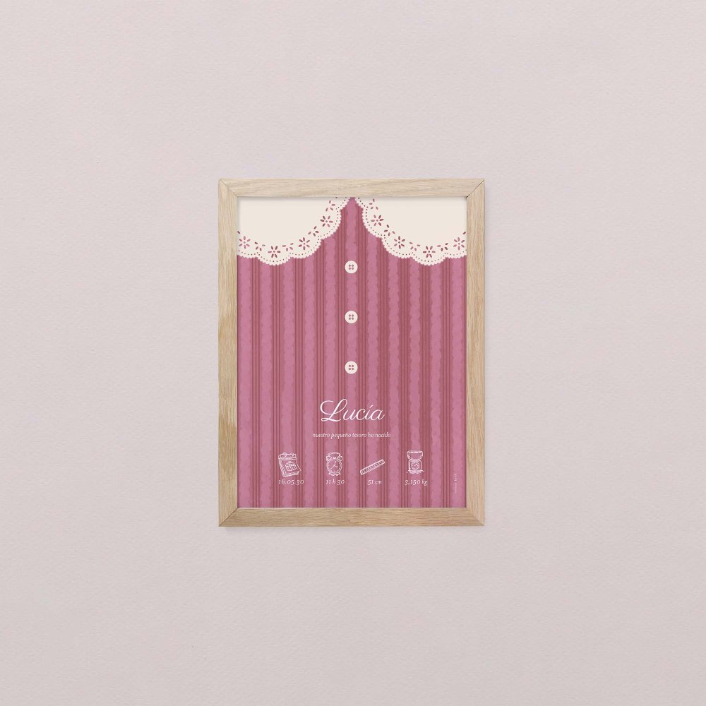 Babero - rosa