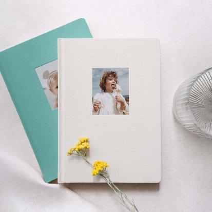 Cuaderno forrado en tela