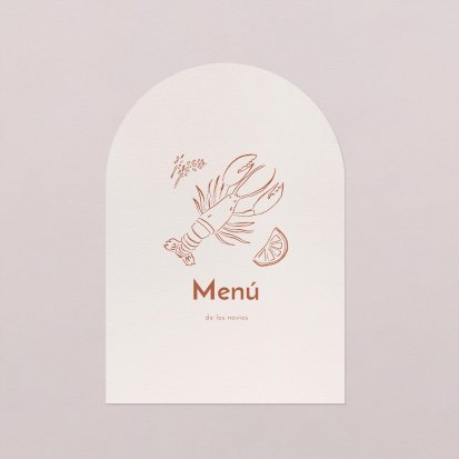 Menú boda  Mare rossa