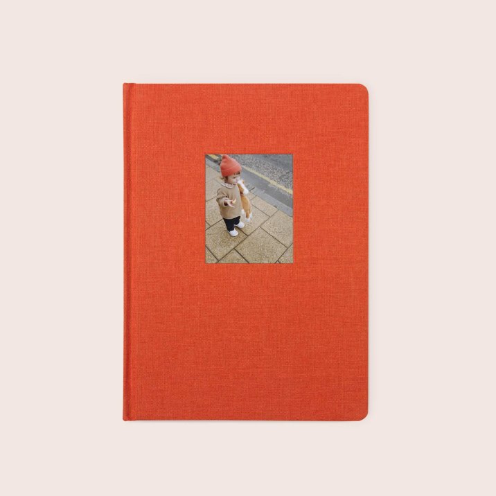 Cuaderno forrado en tela