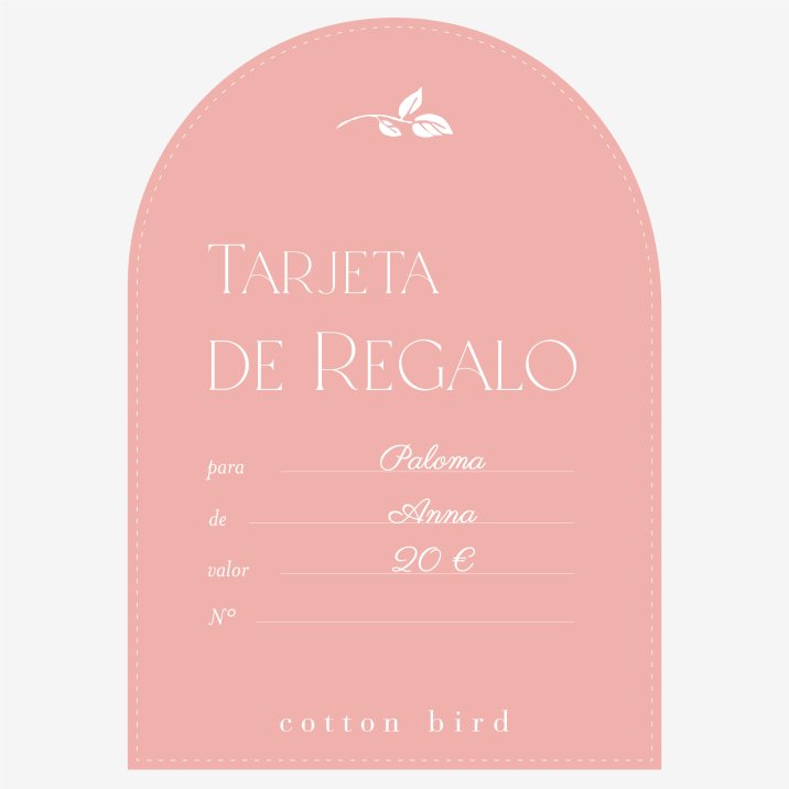 Tarjeta de regalo
